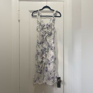Fara Violet Floral Dress
